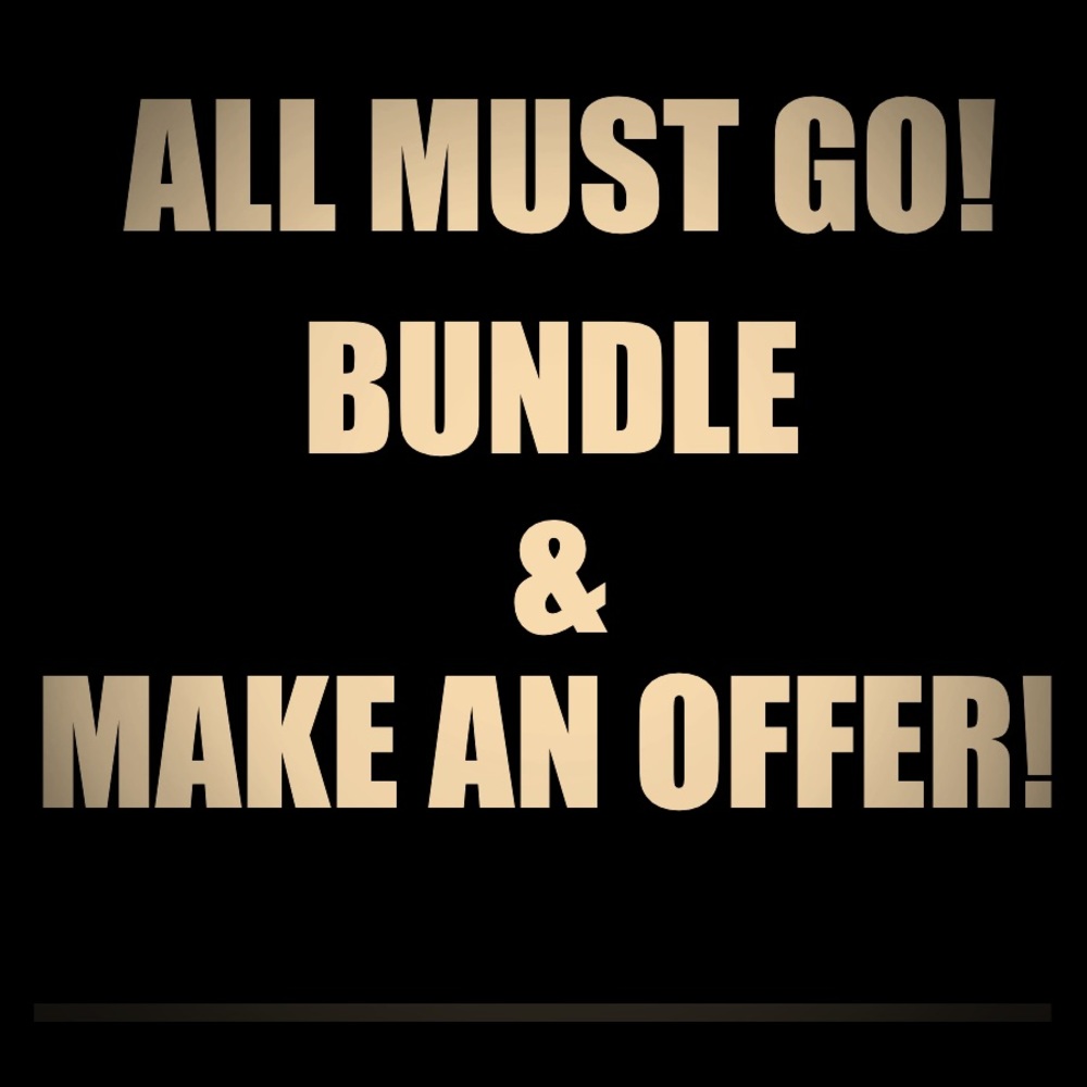 CLOSET CLEAR-OUT SALE!!! Make a Bundle & an Offer!